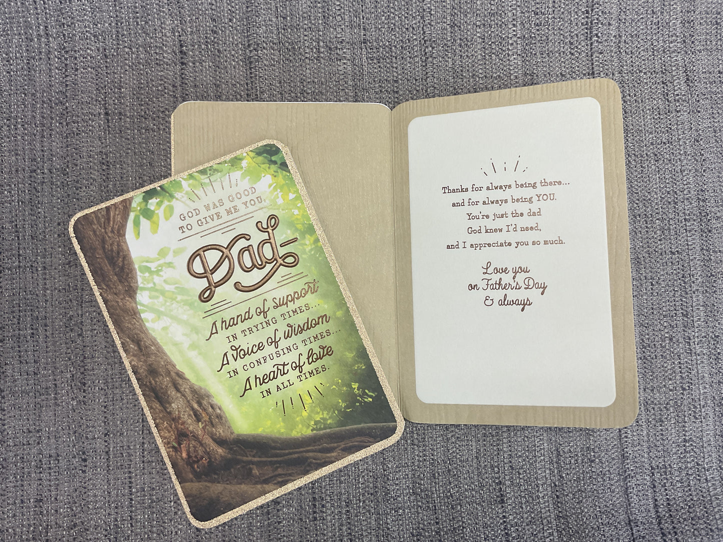 Dad *Religious* - Father’s Day Card