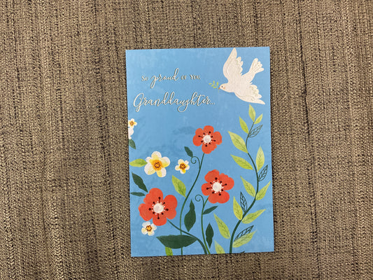Granddaughter- Confirmation