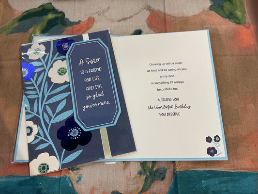 Sister Birthday Card