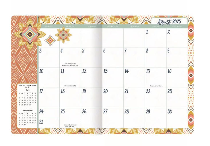 Flora & Fauna Monthly Planner