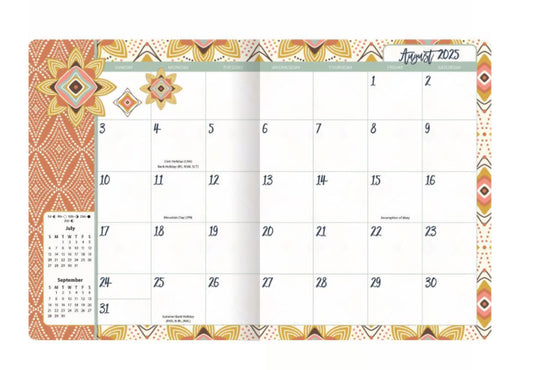 Flora & Fauna Monthly Planner