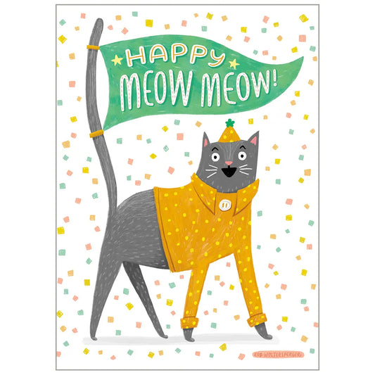 Happy Meow Meow - Birthday Value Card
