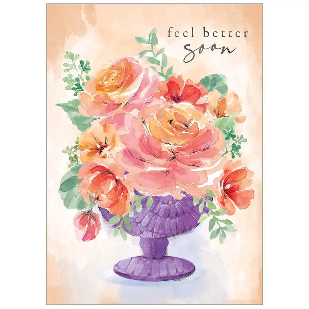 Feel Better Flowers - Get Well Value Card
