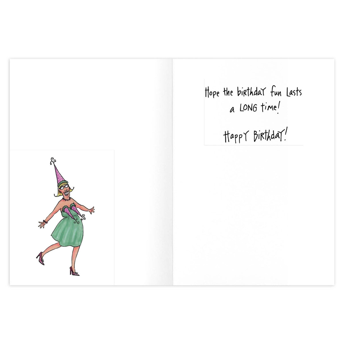 Grow Out Birthday Card