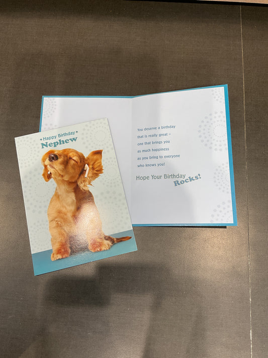 Nephew Birthday Card