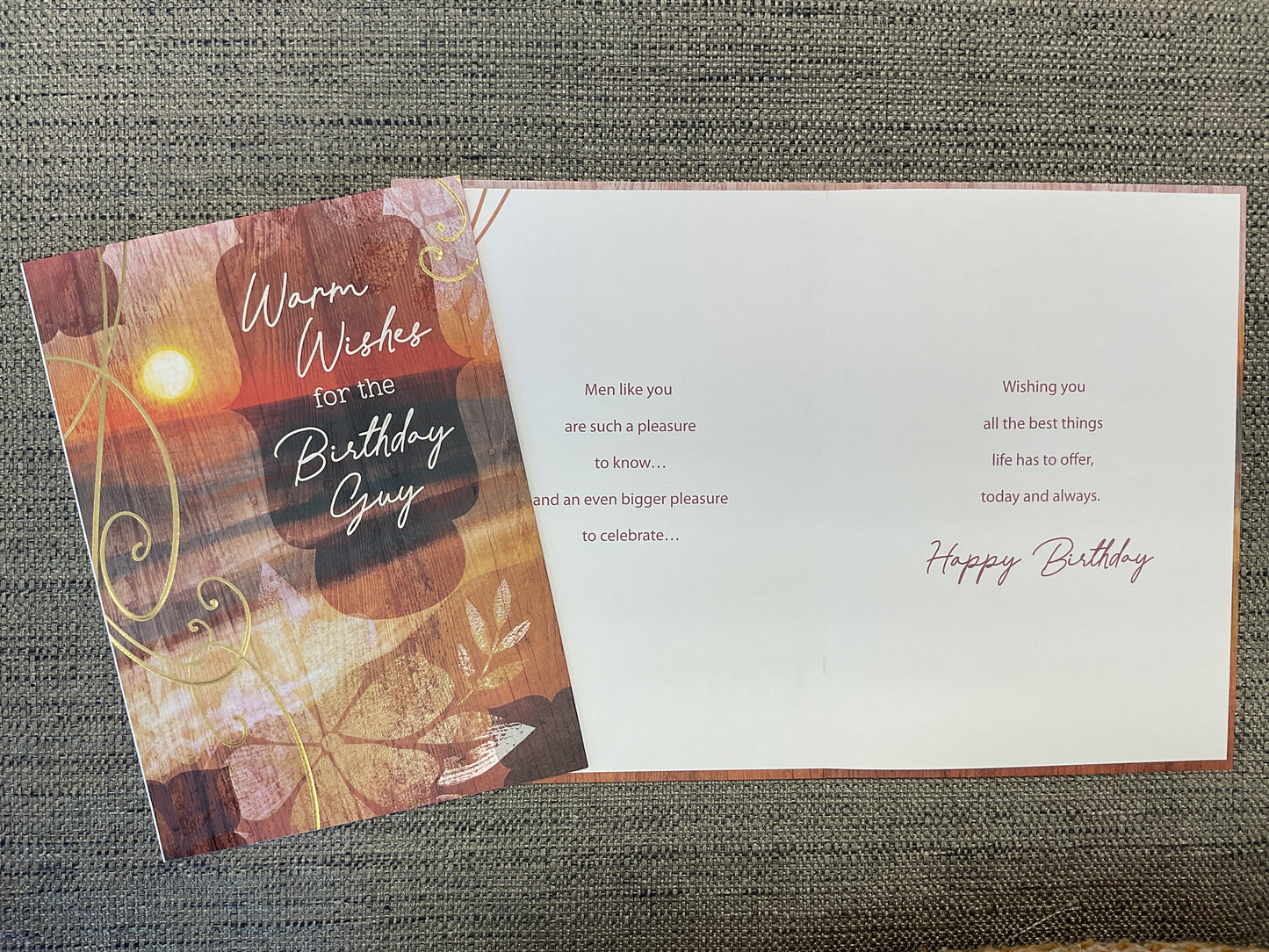 Birthday for Him Card