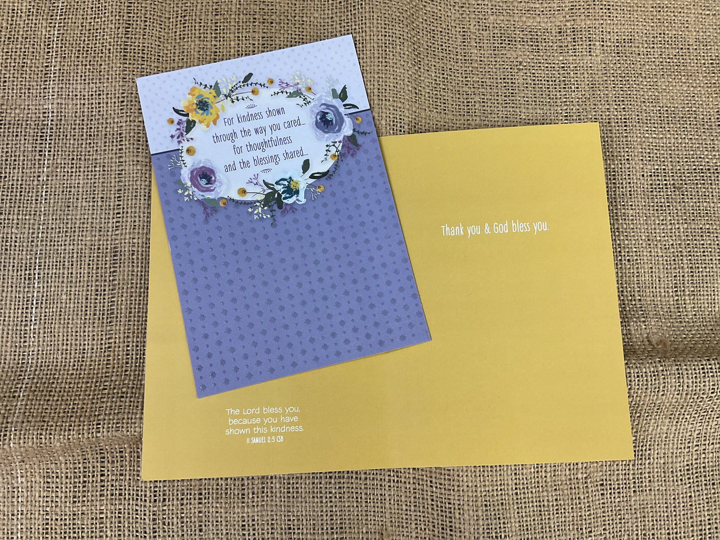 Religious Thank You Card