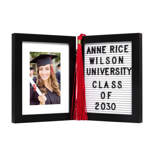 Graduation Tassel Letterboard Photo Frame