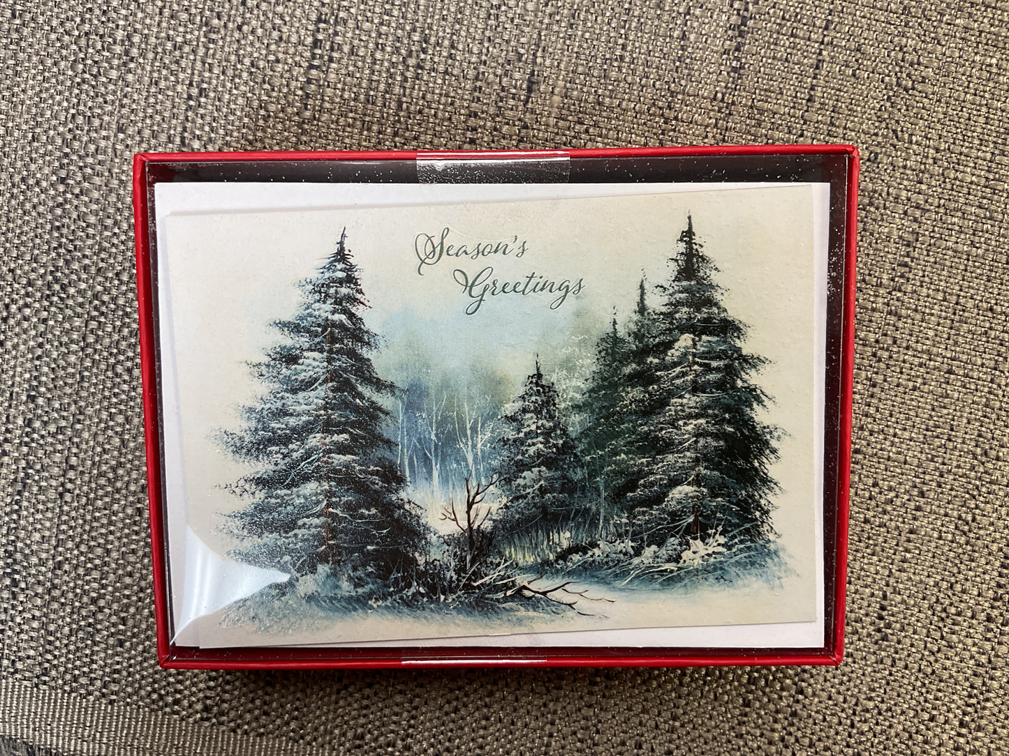 Seasons Greetings Boxed Christmas Card