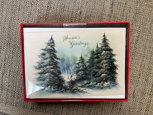 Seasons Greetings Boxed Christmas Card