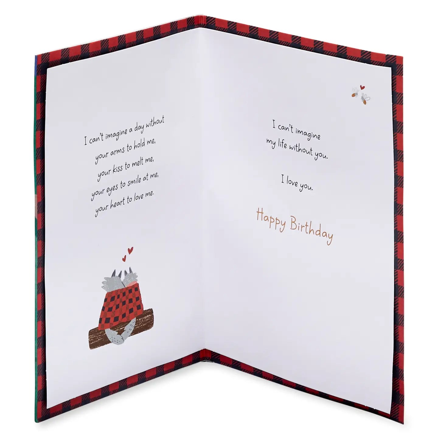 Romantic Birthday Card for Husband