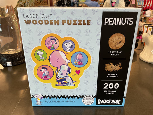 200 Pc Laser Cut Wooden Puzzle