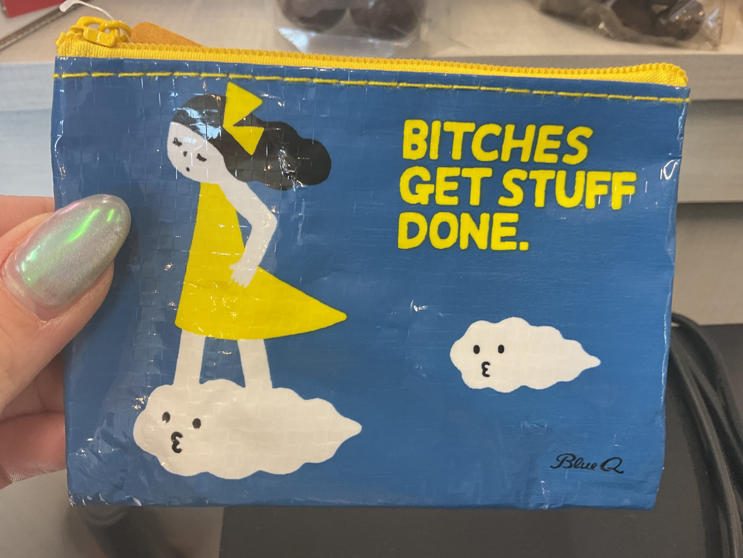 Blue Q Coin Purse