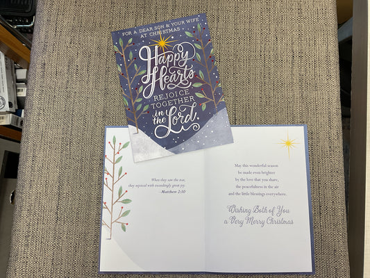 Son & Your Wife Christmas Card Religious