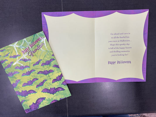 Grandson Halloween Card
