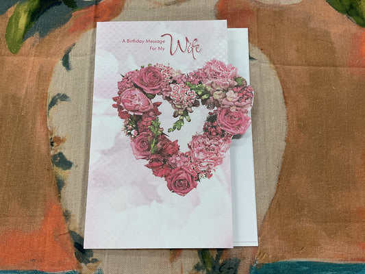 Wife Birthday Card