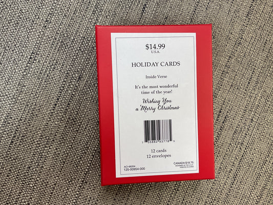 Eat Drink and be Merry Boxed Christmas Card