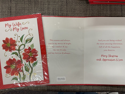 Wife Christmas Card