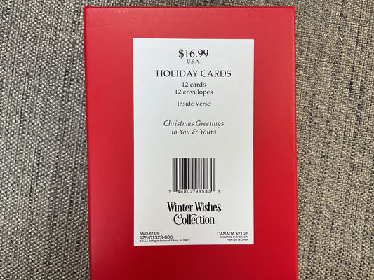 Merry Christmas Boxed Christmas Cards