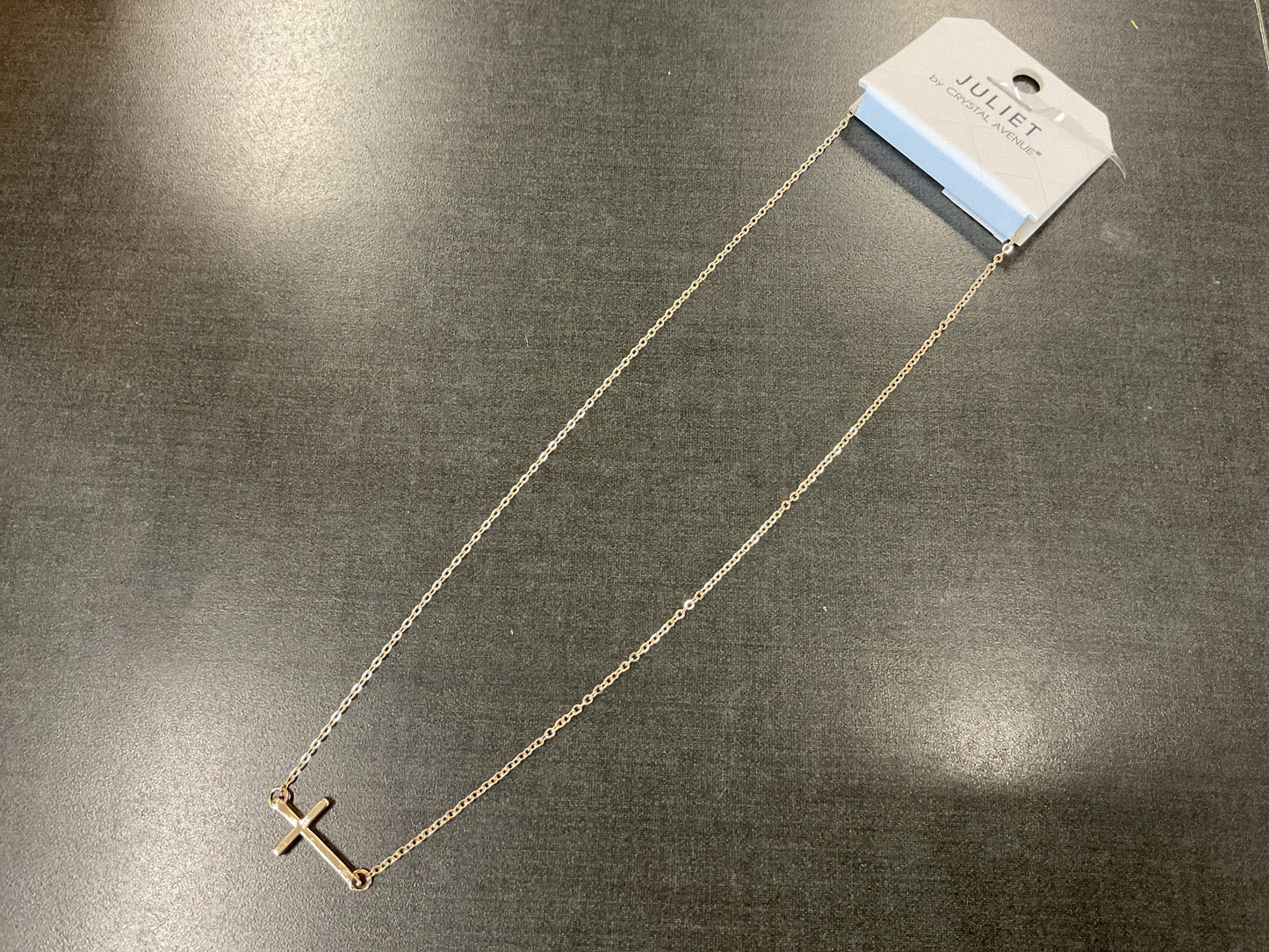 East / West Cross Necklace