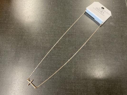 East / West Cross Necklace