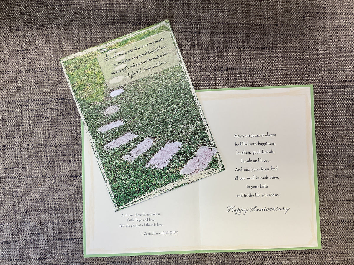 Religious Anniversary Card