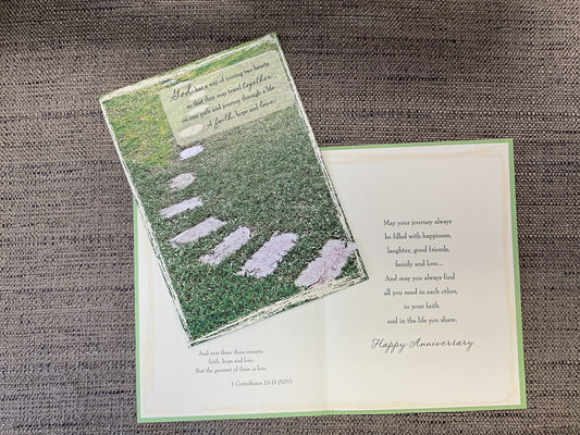 Religious Anniversary Card