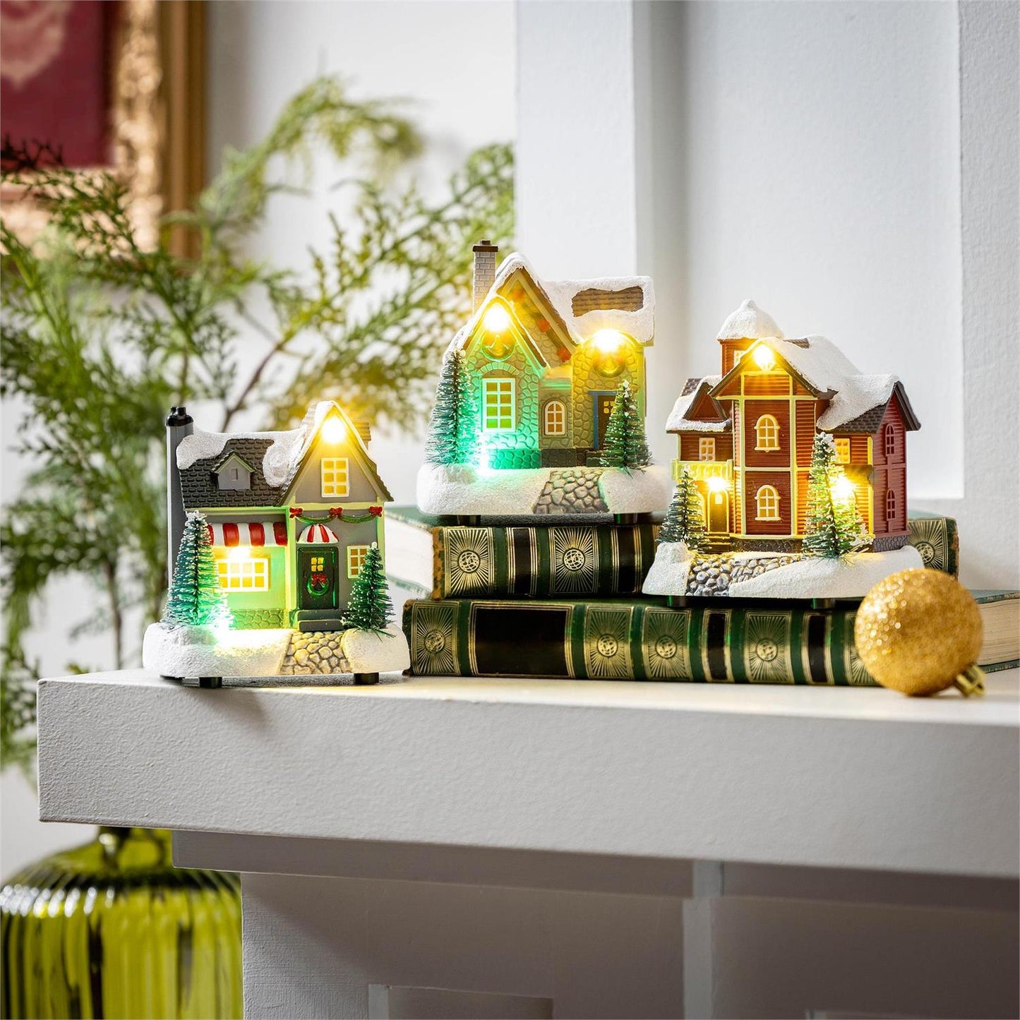 Heartfelt Cheer LED Table Decor Holiday House