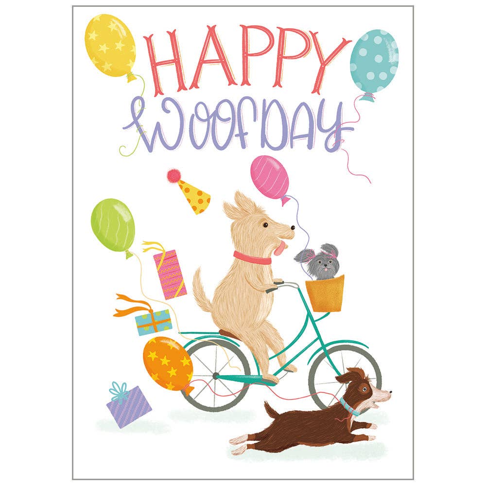 Woof Day - Birthday Card