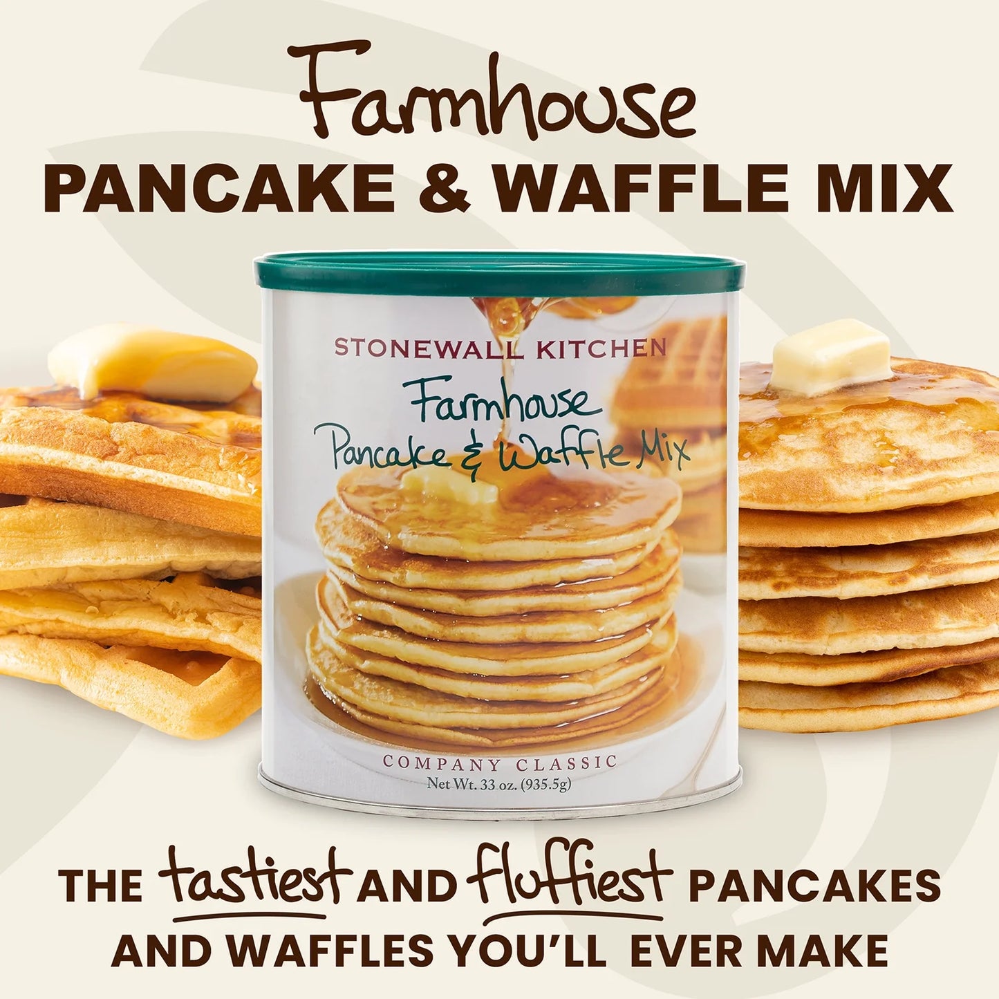 Stonewall Kitchen, Farmhouse Pancake & Waffle Mix