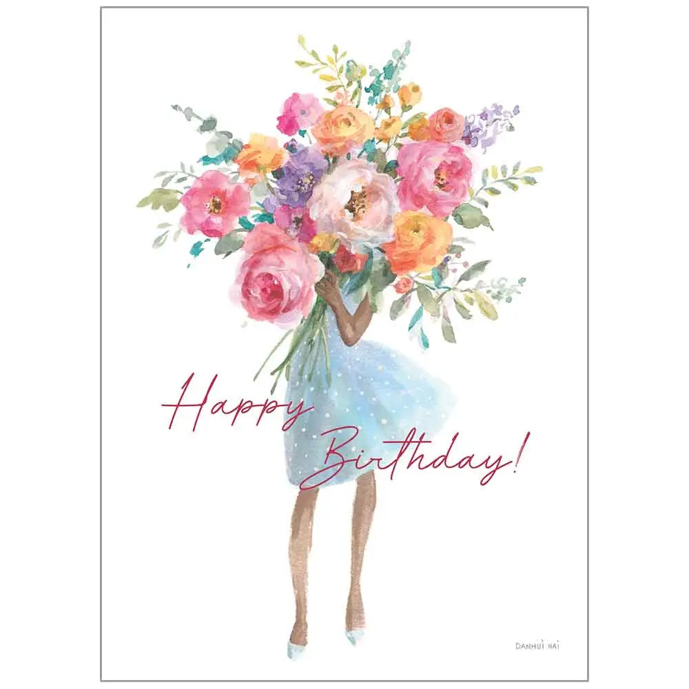 Bursting with Flowers Birthday Her Card
