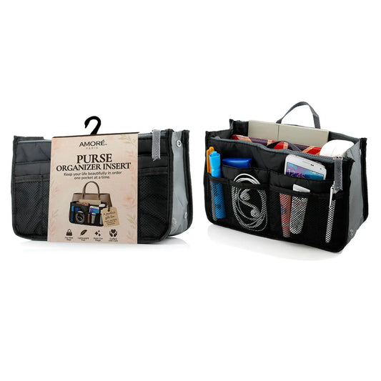 Travel Tote Handbag/Purse Insert Cosmetic Organizer