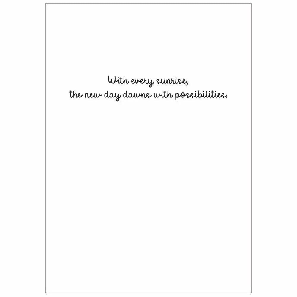 New Day - Encouragement Card