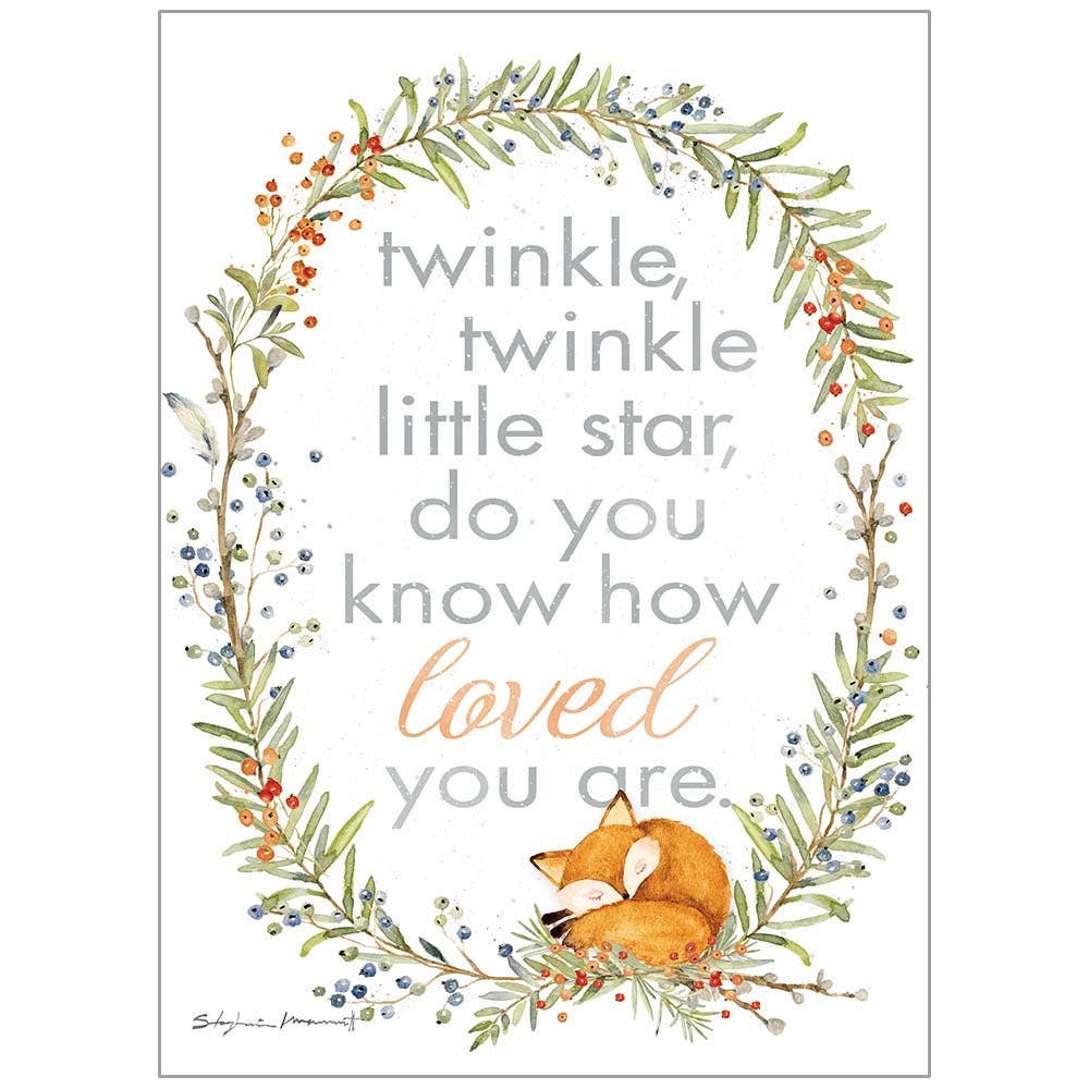 Twinkle Twinkle - Baby Card