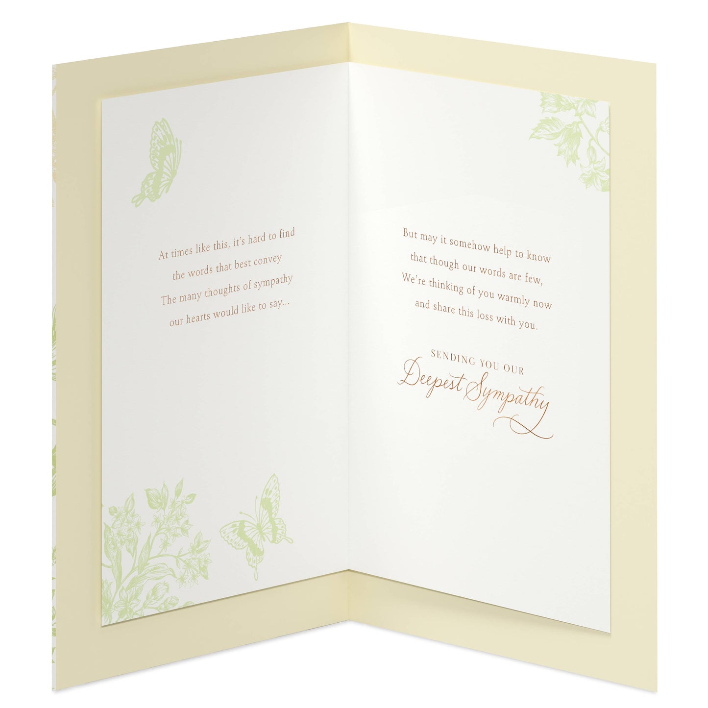 Sympathy Card for Anyone from Us