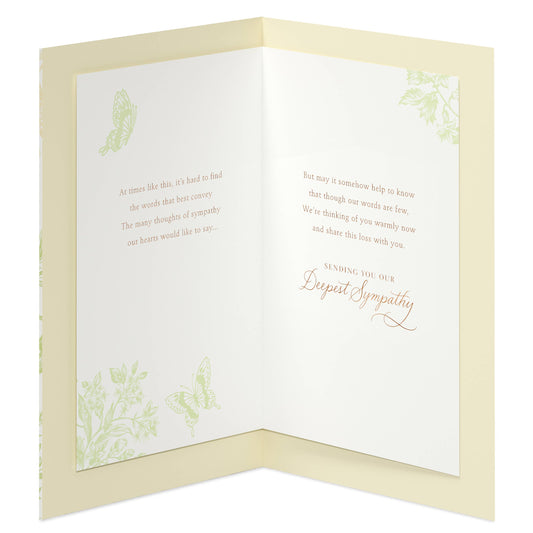 Sympathy Card for Anyone from Us