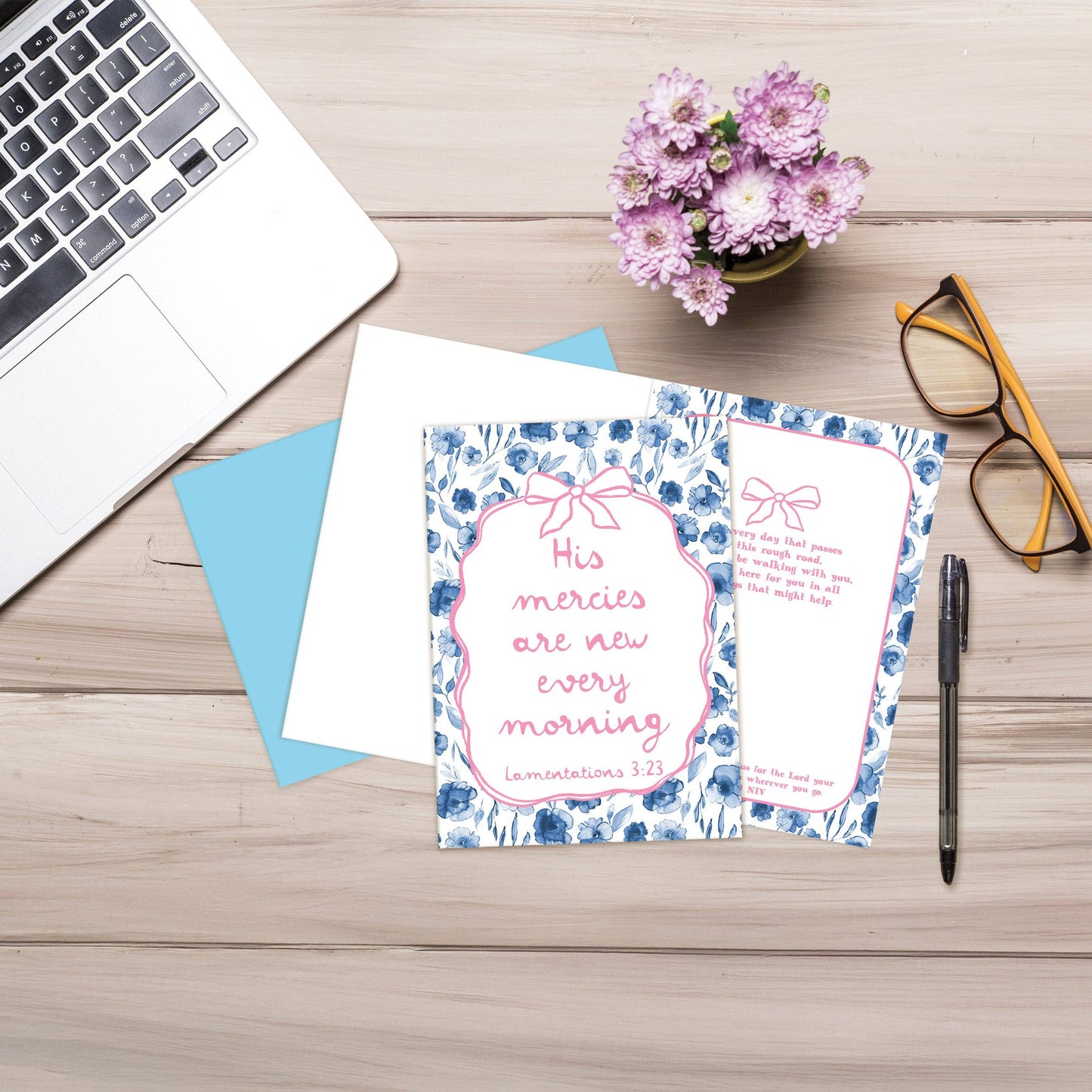 Each Morning Faith Encouragement Card