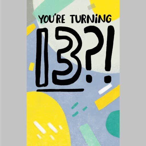 Birthday Age 13