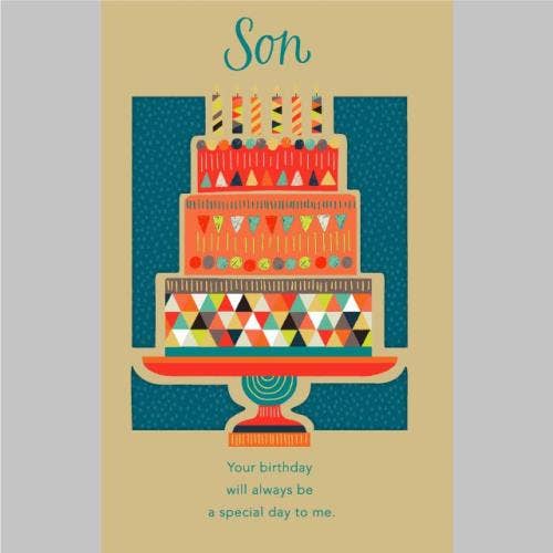 Son Birthday Card