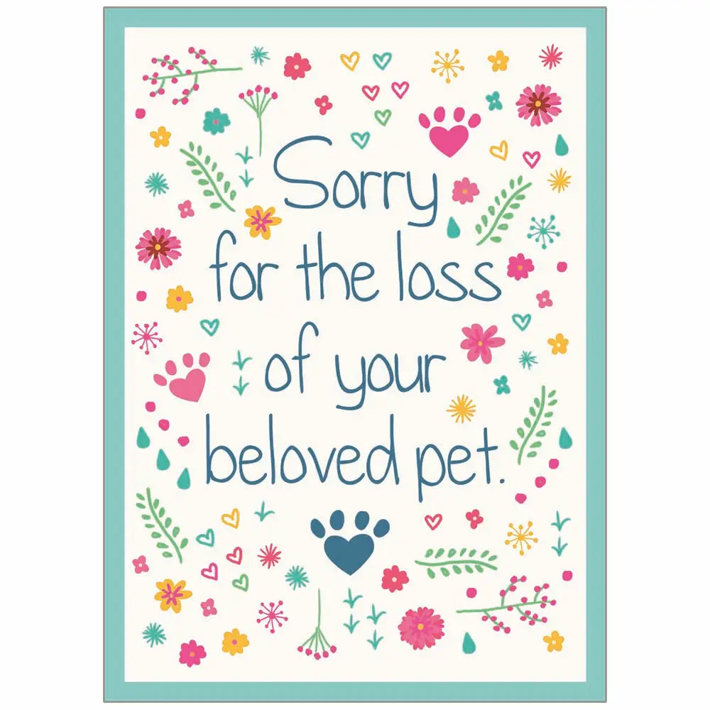 Beloved Pet - Sympathy Loss of Pet Card