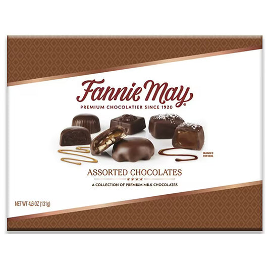 Fannie May Assorted Chocolates 4.6 oz Box