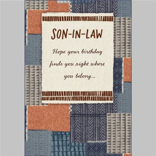 Birthday Son In Law