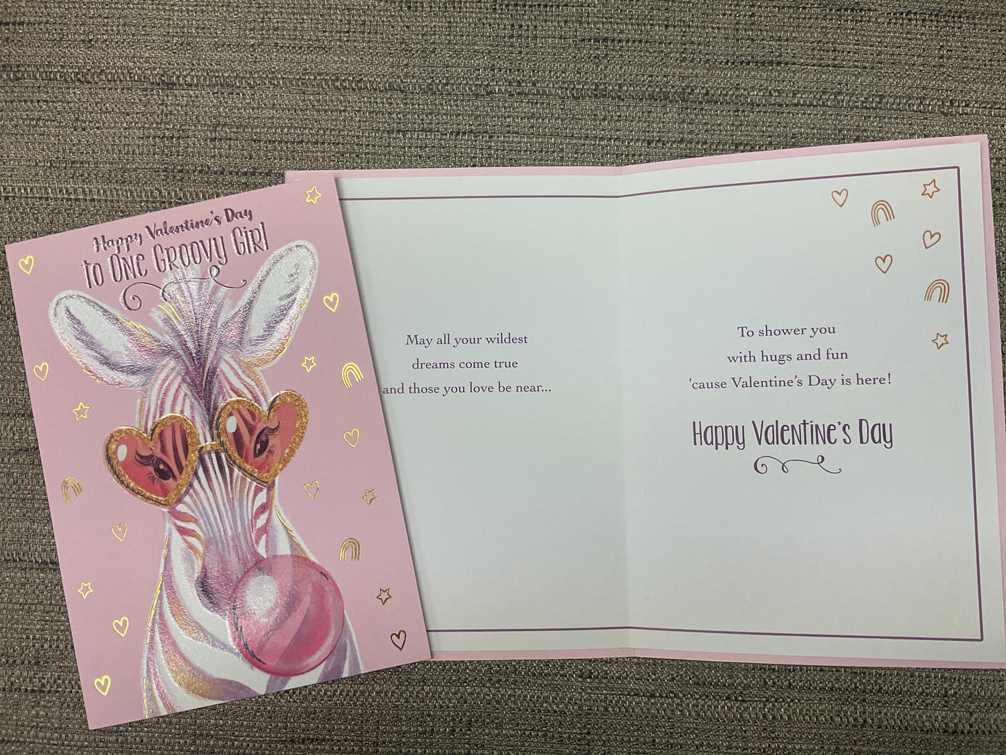 Girl Valentine’s Day Card