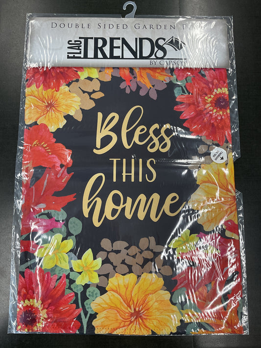Bless This Home Garden Flag