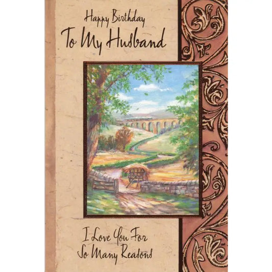 Husband Birthday Card