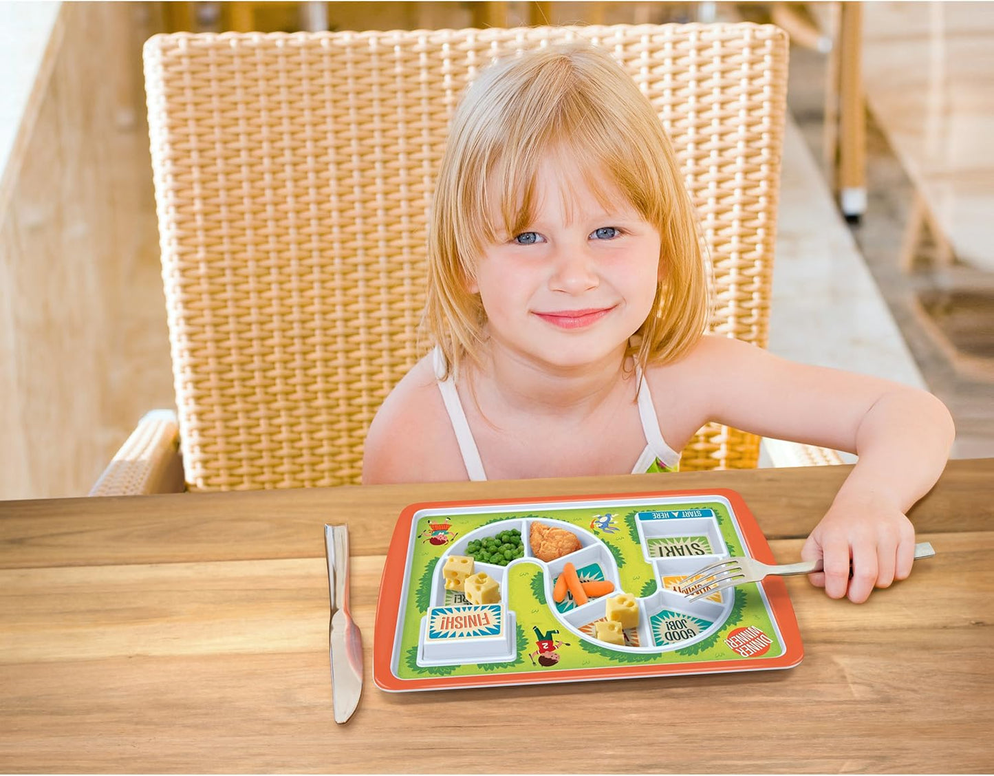 Kid's Dinner Tray - Dinner Winner!