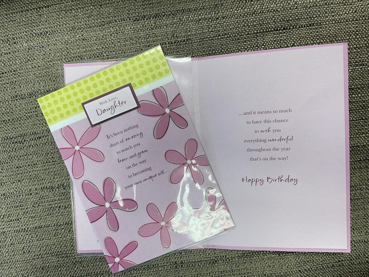 Daughter Birthday Card