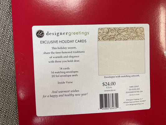 Seasons Greeting Boxed Christmas Cards