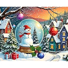Snowman Snow Globe