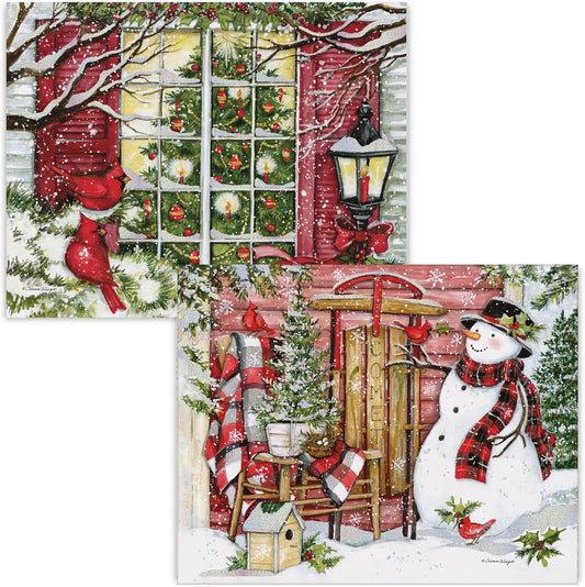 "Home For The Holidays" Assorted Boxed Christmas Cards